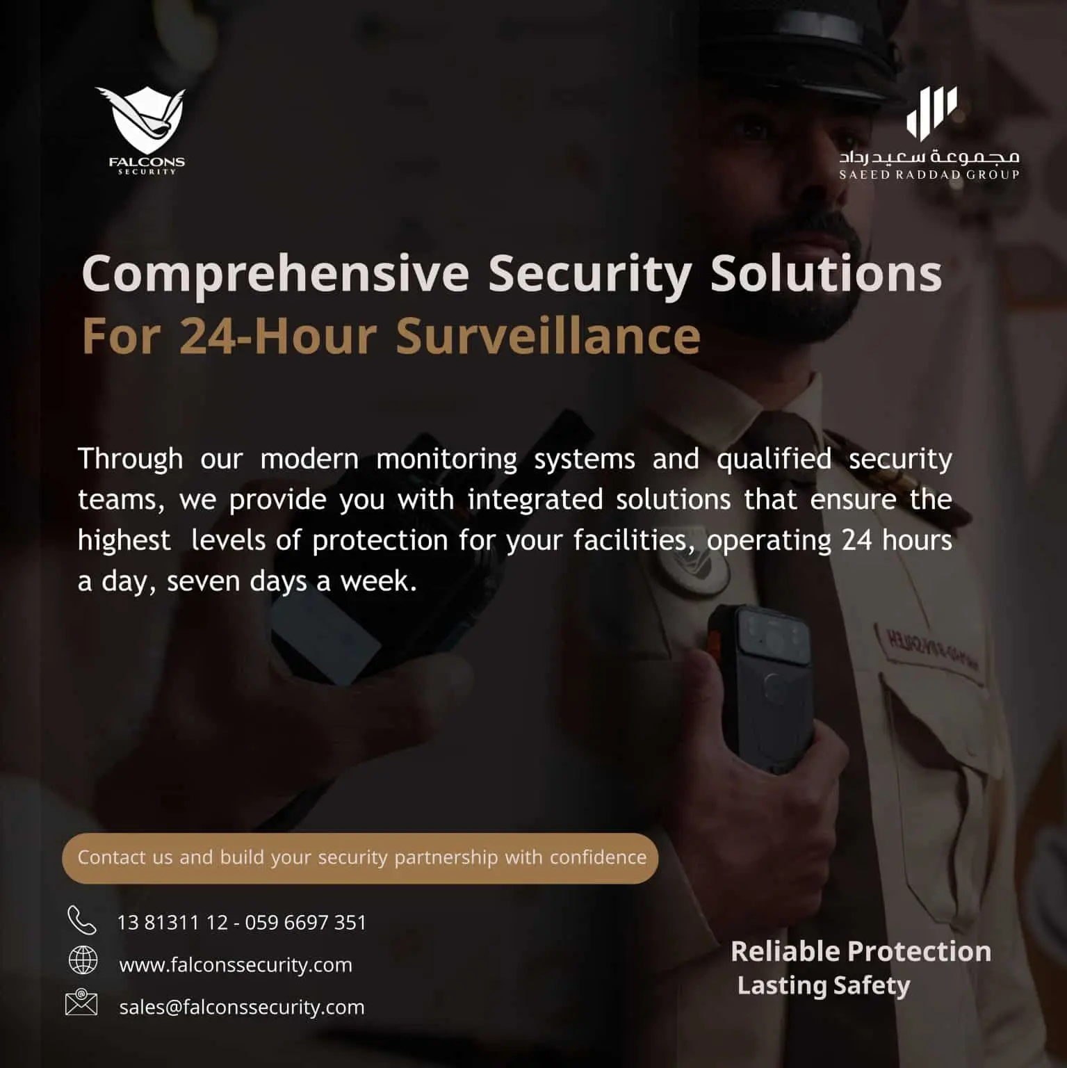 Integrated Security Monitoring For Reliable Facility Protection — Falcons Security